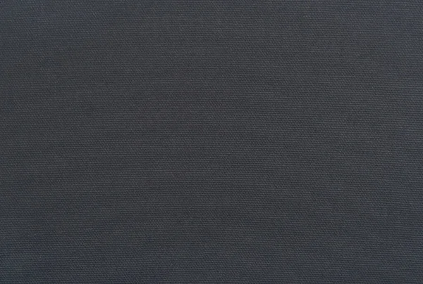 Sfondo texture lino naturale con griglia delicata, grigio scuro sfondo tela nera — Foto Stock