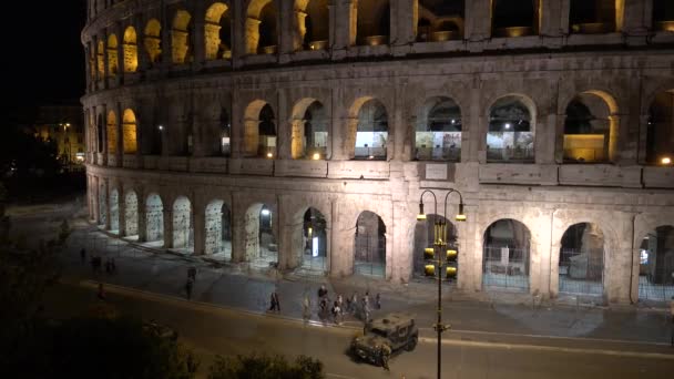 Róma Colosseum Este Róma Olaszország 2019 Május — Stock videók