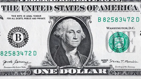 Americká Dolar Bankovka Dolar Close — Stock fotografie
