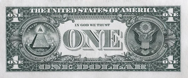 1 $'lık yakın plan Amerikan doları..