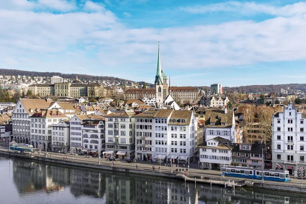 Old Houses on the Embankment in Bern in Switzerland. — Stock Photo, Image