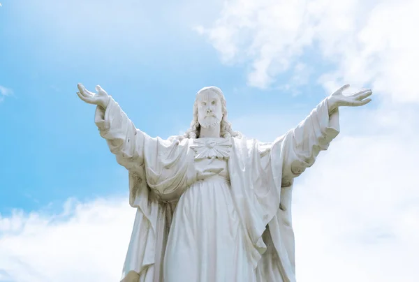 그리스도 임금입니다. 예수의 동상. — 스톡 사진
