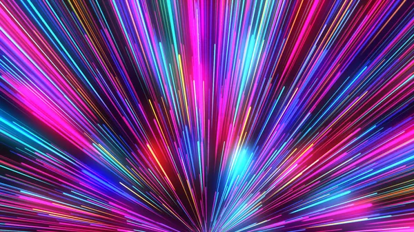 Abstrakcyjne Neon Światła Tło — Zdjęcie stockowe