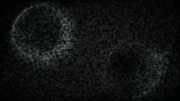 Black Particle microscopic Virus Background