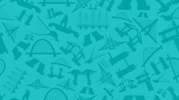 Siluet köprülerinin kusursuz arkaplanı.