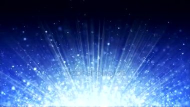 Noel Bokeh arka plan - mavi