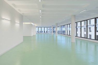 3D render - boş ofis binası