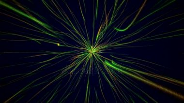 Soyut animasyonlu hatları, dalgalar 