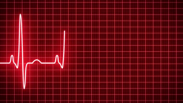 Animation - Heart beat pulse in red - cardiology — Stock Video ©  marog-pixcells #158068746