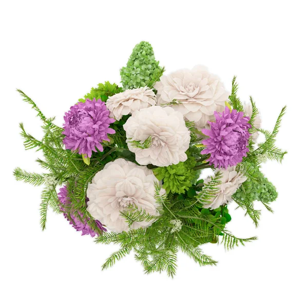 3d render - bunch of flowers — Stock Photo, Image