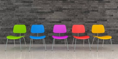 3D render - iş Salonu