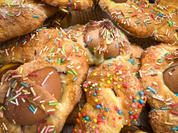 Scarcella, south italian pastry for Easter