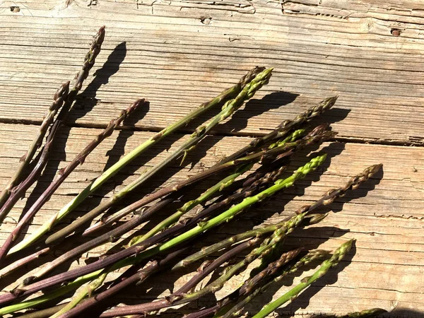 Asparagus mentah segar — Stok Foto