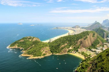 Rio de Janeiro, Brezilya 'nın hava manzarası