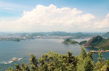 Rio de Janeiro, Brezilya 'nın hava manzarası
