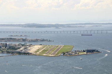 Rio de Janeiro, Brezilya 'nın hava manzarası