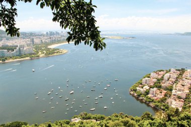 Rio de Janeiro, Brezilya 'nın hava manzarası