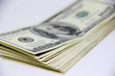 Amerikan doları yakın çekim görüntüsü