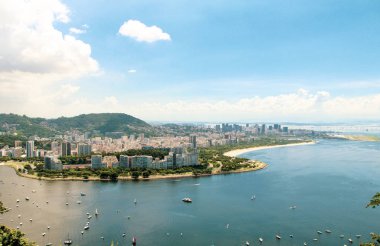 Rio de Janeiro, Brezilya 'nın hava manzarası