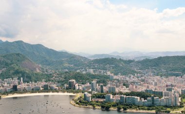 Rio de Janeiro, Brezilya 'nın hava manzarası