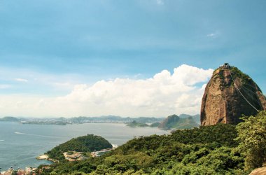 Rio de Janeiro, Brezilya 'nın hava manzarası