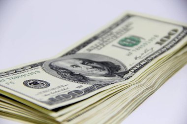 Amerikan doları yakın çekim görüntüsü
