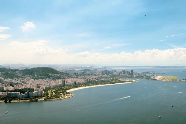 Rio Janeiro Brazília Légi Kilátása — Stock Fotó