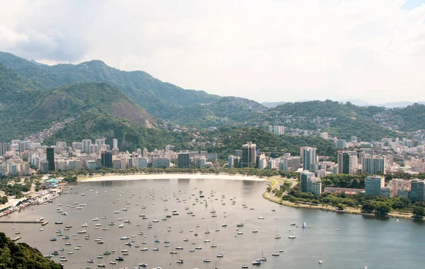 Rio Janeiro Brazília Légi Kilátása — Stock Fotó