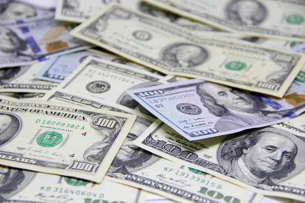 Amerikan doları yakın çekim görüntüsü