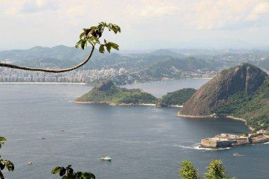 Rio de Janeiro, Brezilya 'nın hava manzarası