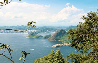 Rio de Janeiro, Brezilya 'nın hava manzarası