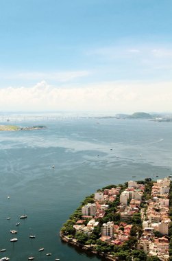 Rio de Janeiro, Brezilya 'nın hava manzarası