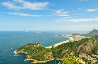 Rio de Janeiro, Brezilya 'nın hava manzarası