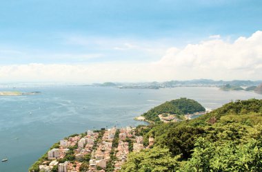 Rio de Janeiro, Brezilya 'nın hava manzarası