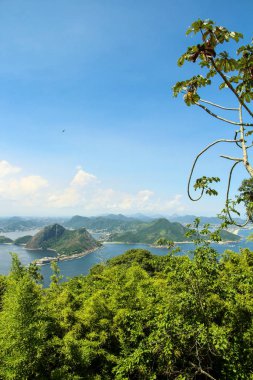 Rio de Janeiro, Brezilya 'nın hava manzarası
