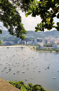 Rio de Janeiro, Brezilya 'nın hava manzarası
