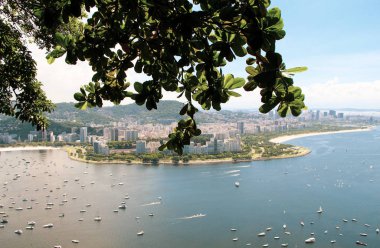 Rio de Janeiro, Brezilya 'nın hava manzarası