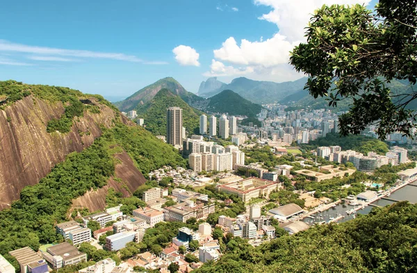 Rio Janeiro Brazília Légi Kilátása — Stock Fotó