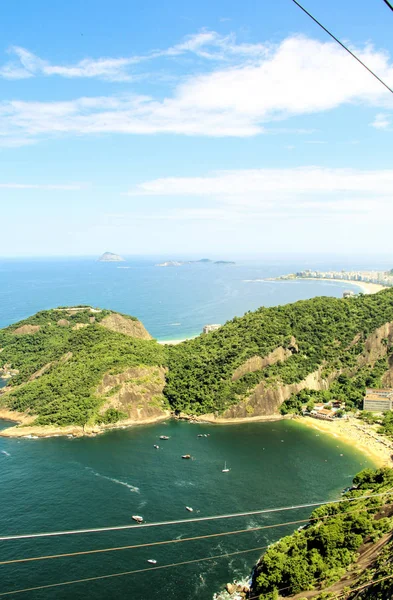 Vue Aérienne Rio Janeiro Brésil — Photo