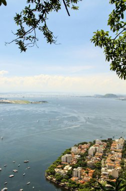Rio de Janeiro, Brezilya 'nın hava manzarası