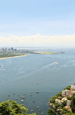 Rio de Janeiro, Brezilya 'nın hava manzarası
