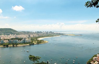 Rio de Janeiro, Brezilya 'nın hava manzarası