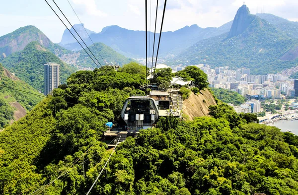 巴西里约热内卢的空中景观 — 图库照片