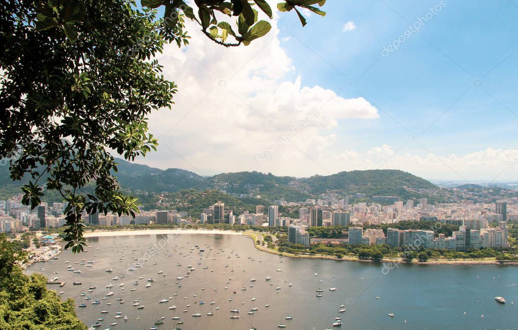 Aerial view of Rio de Janeiro, Brazil