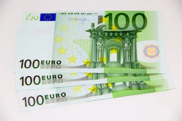 Dinero Euros Fondo Efectivo Euros — Foto de Stock