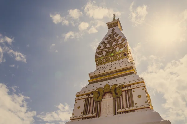 Imagen Vintage de Wat Phra That Phanom, provincia de Nakhon Phanom —  Fotos de Stock