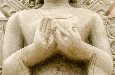 Tay Tapınak, Tayland eski Buda heykelinin eller