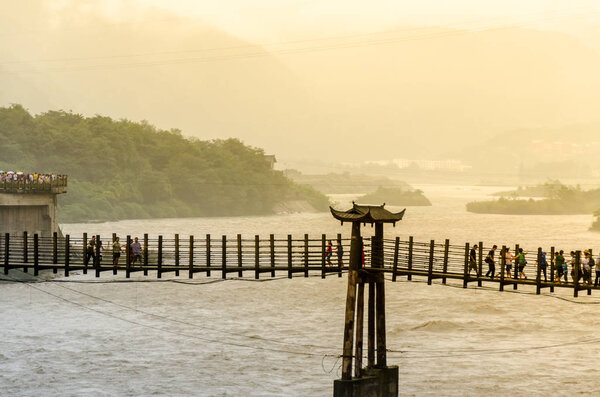 Аннотация Blur Dujiangyan Irrigation Project of China
