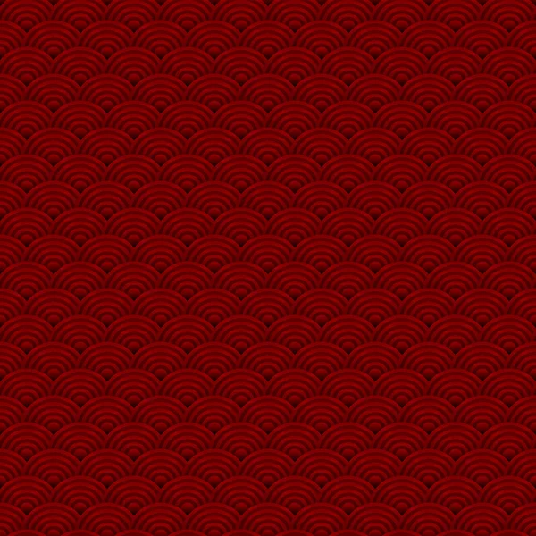 Red Chinese background pattern for new years celebrations vector seamless — Stock vektor