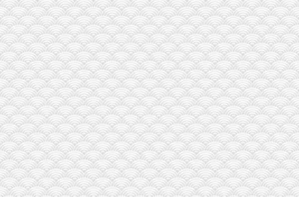 Chinesisch grau nahtlose Muster Drachenfischschuppen einfache nahtlose Muster Natur Hintergrund mit japanischen Welle Kreis Muster Vektor Koreanisch — Stockvektor